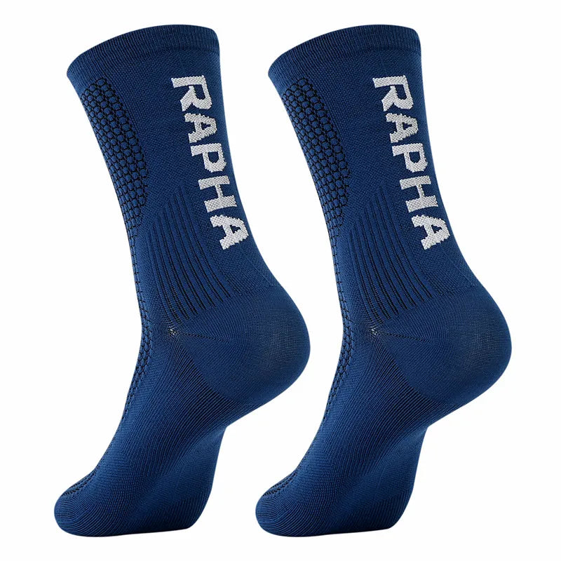 Calcetines de ciclismo unisex Bmambas 2023 para hombre, resistentes al desgaste, para deportes al aire libre, ciclismo de carretera, running y baloncesto.