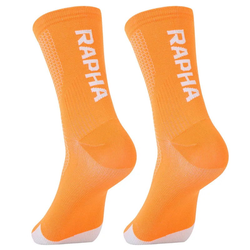 Calcetines de ciclismo unisex Bmambas 2023 para hombre, resistentes al desgaste, para deportes al aire libre, ciclismo de carretera, running y baloncesto.