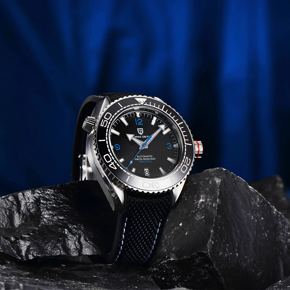 PAGANI DESIGN Top Brand Sports Men Mechanical Wristwatch Ceramic Bezel Waterproof Automatic Watch New Sapphire Glass Watches Men