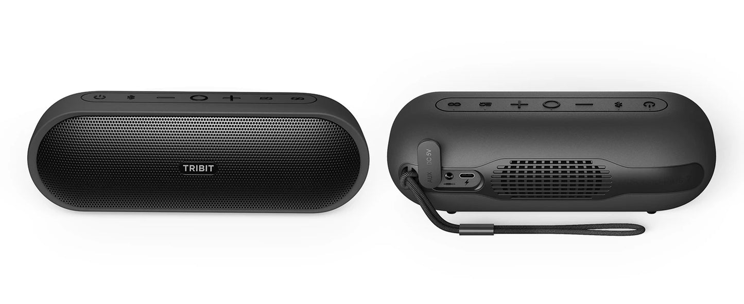 TRIBIT XSound Plus 2 Portable Bluetooth Speaker, 30W Power, IPX7 Waterproof, 24-Hour Playtime, Wireless for Camping & Hiking