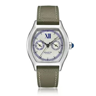 FARASUTE 2024 Men’s Quartz Watch – 36mm Stainless Steel Sports Timepiece with VH64 Movement & Sapphire Crystal – Waterproof Design
