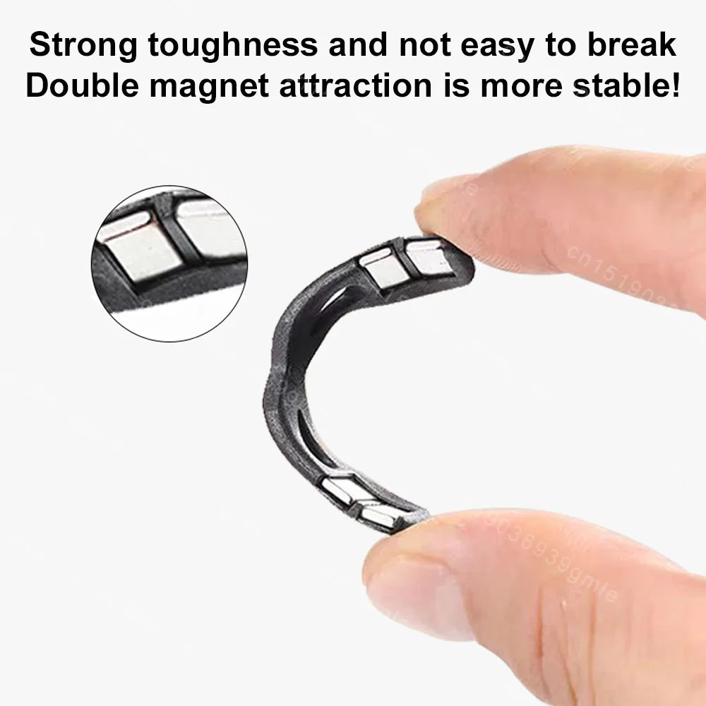 Magnetic Nasal Breathing Dilators Kit Nasal Dilator Boost Oxygen Intake Breathing Nose Strips Breathing Nose Clip Nasal Strips