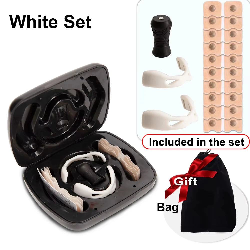 Magnetic Nasal Breathing Dilators Kit Nasal Dilator Boost Oxygen Intake Breathing Nose Strips Breathing Nose Clip Nasal Strips