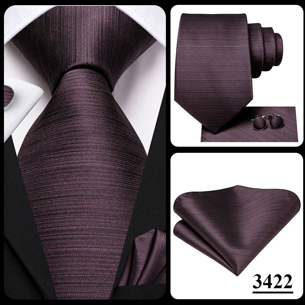 Hi-Tie Designer Silk Wedding Tie For Men Blue White Plaid Handky Cufflink Set Fashion Necktie For Men Business Party Wholesale