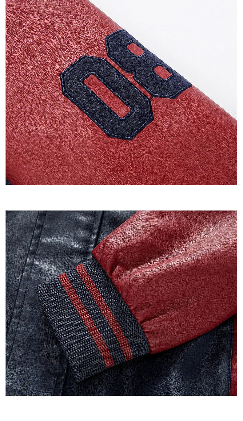 Motorcycle Wear Men Racing Motorcoss Jacket Winter Motorbike Clothing Protector Waterproof Moto PU Leather Jacket