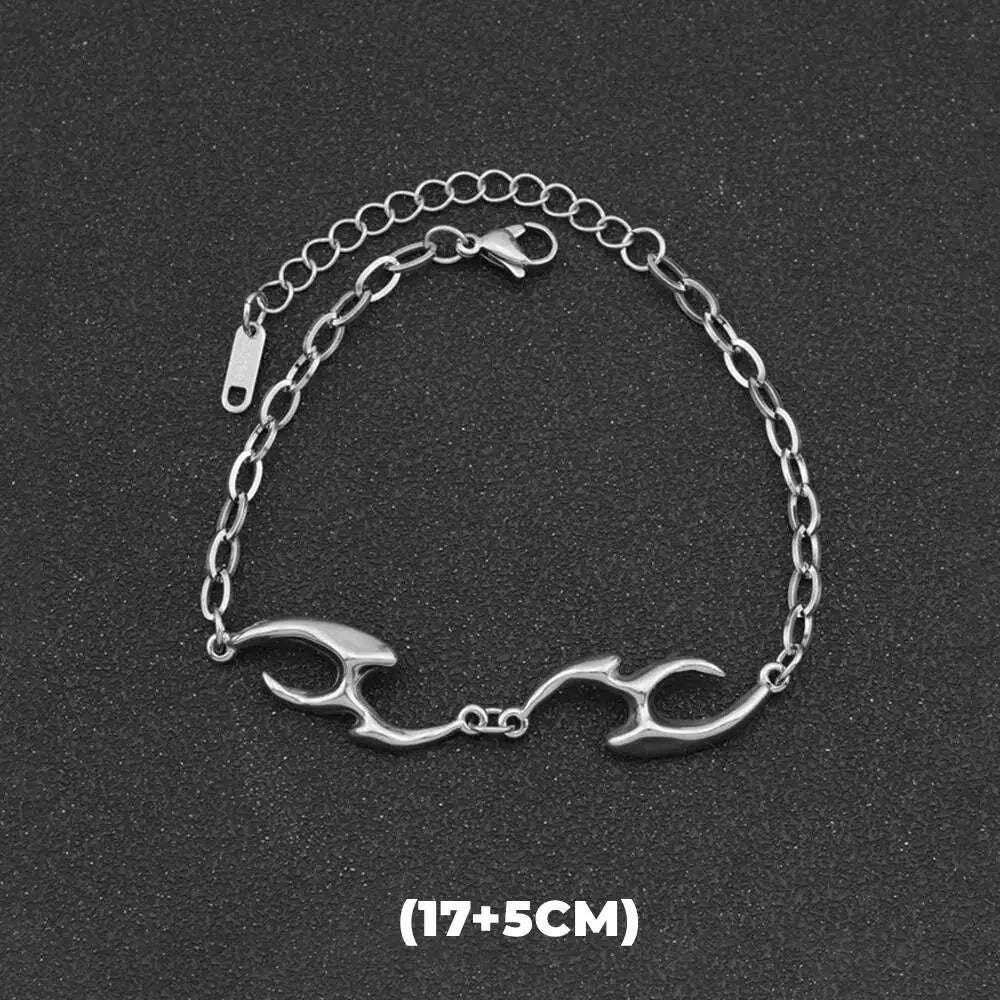 New Trend Irregular Titanium Steel Necklace For Man Luxury Collar Chain Unisex Jewelry Street Hip Hop Accessories Wholesale