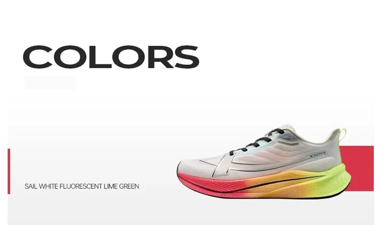 Xtep 2000km 3.0 Running Shoes For Men 2025 Spring Sneakers Cushioning Training Jogging Wear-Resistant Lightweight 875119110032