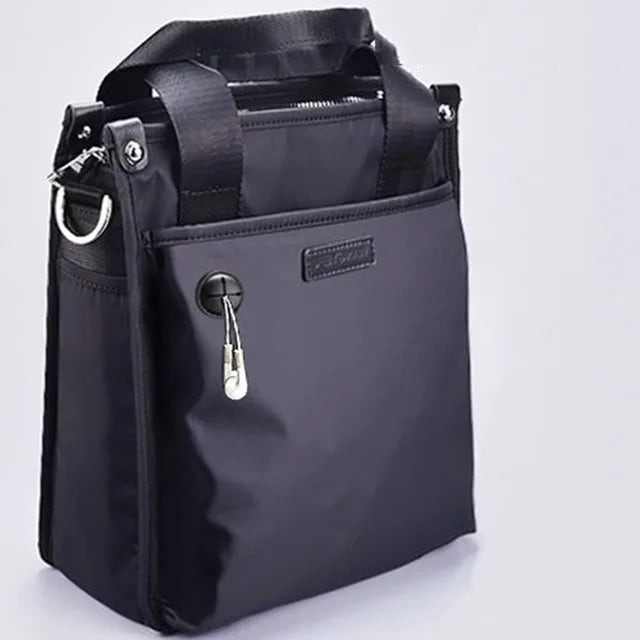 New Men's Shoulder & Messenger Bag Oxford Cloth Material British Casual Style High Quality Multi-function Large Capacity Design