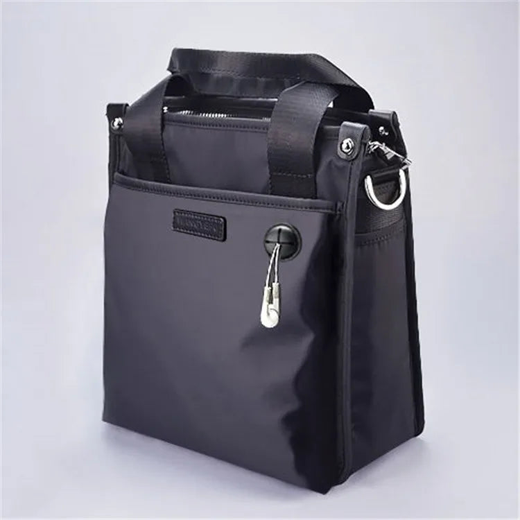 New Men's Shoulder & Messenger Bag Oxford Cloth Material British Casual Style High Quality Multi-function Large Capacity Design