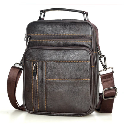 Hot Fashion Men Messenger Bags Genuine Leather Handbags for Man Luxury Brand Male Crossbody Bag for Mini Pad Boy Shoulder Bag