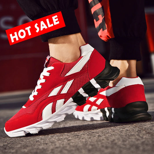 Size 47 48 Men Casual Sneakers Wear-resistant Cushioning Fitness Sneakers Outdoor Comfortable Breathable Running Shoes for Men